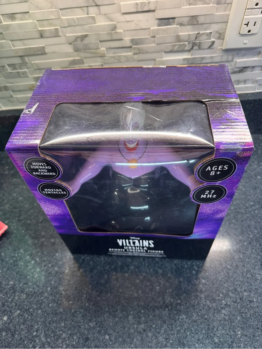 Disney Ursula Remote Control Figure in Purple and Black